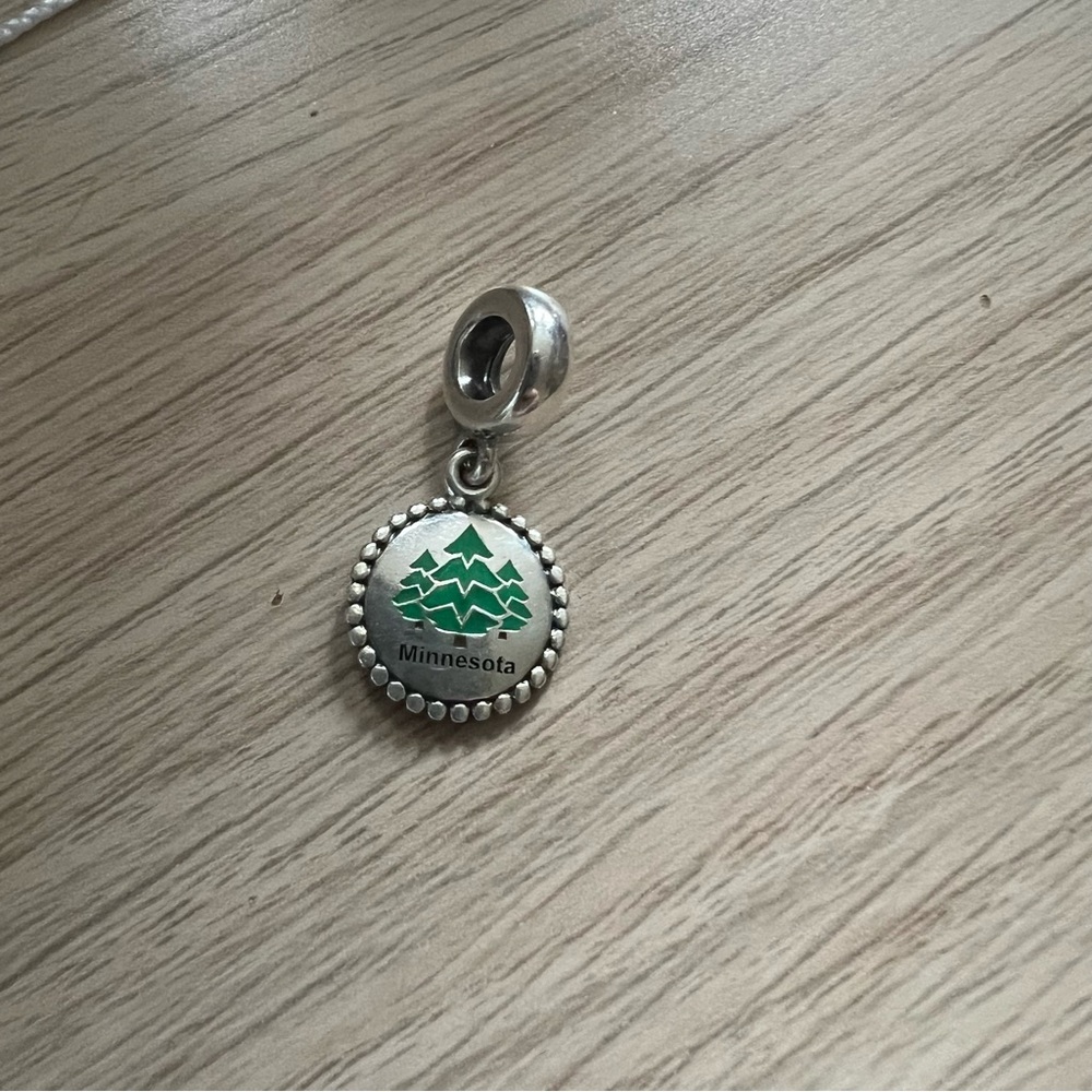 Pandora Minnesota Tree Charm